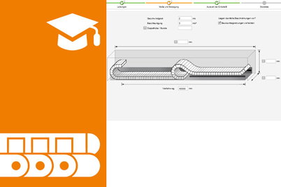 Seleção e cálculo de sistemas de calha articulada com cursos até 60 m